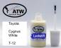 Preview: Toyota, Cygnus White, T-12: 20ml Lackstift, von ATW Autoteile West.